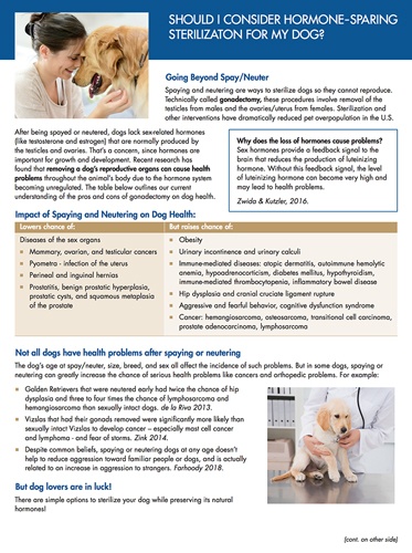 hormone sparing sterilization article